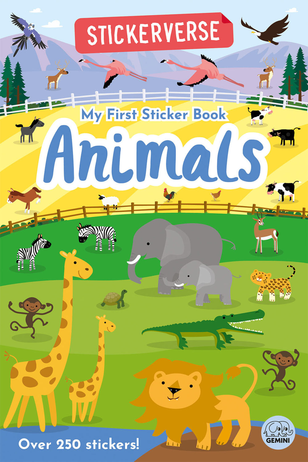 Cover image for Stickerverse - My First Sticker Book Animals ISBN 9781917082853
